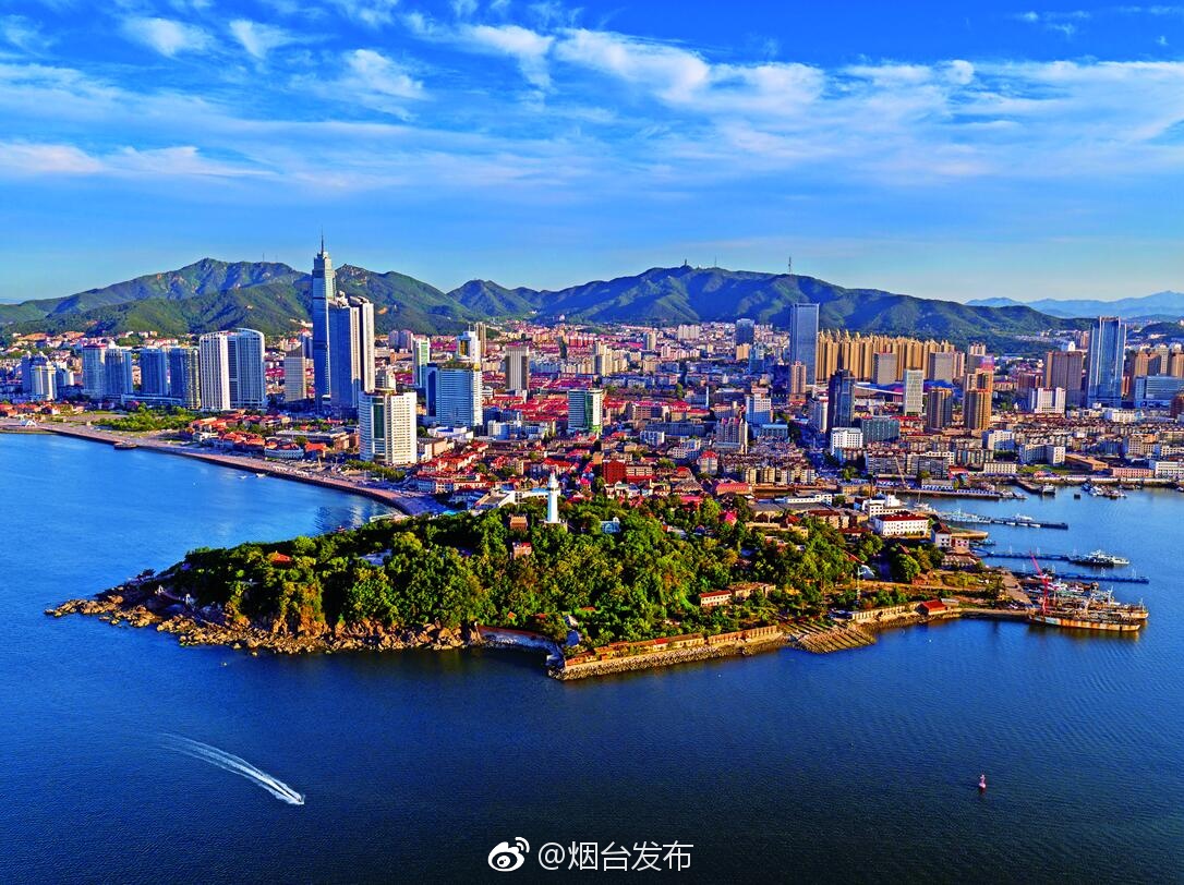 烟台市政府门户网站 图片新闻 俯瞰烟台山