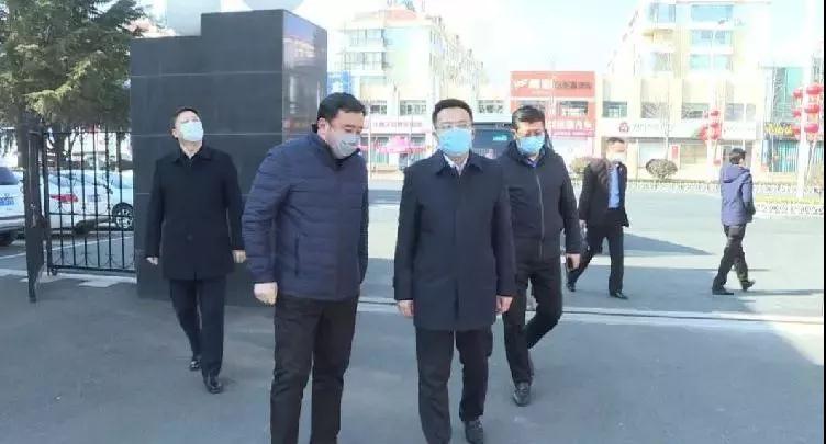 海阳市委书记刘宏涛实地督导检查新型冠状病毒感染的肺炎防控情况