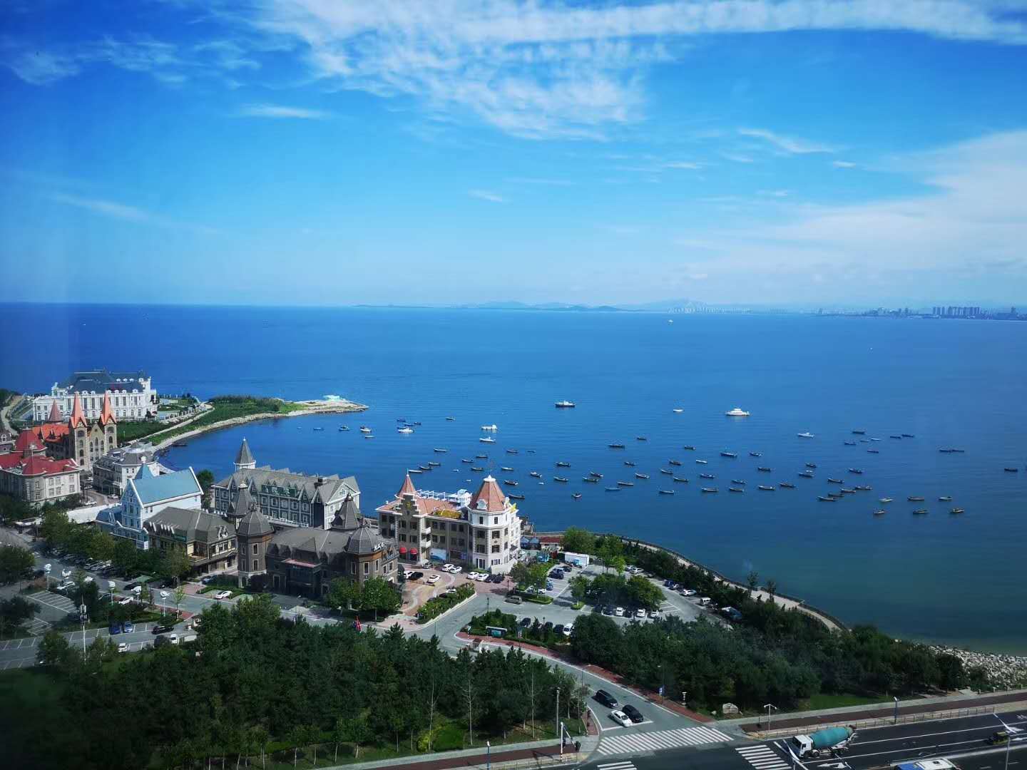 海天相间 美丽烟台