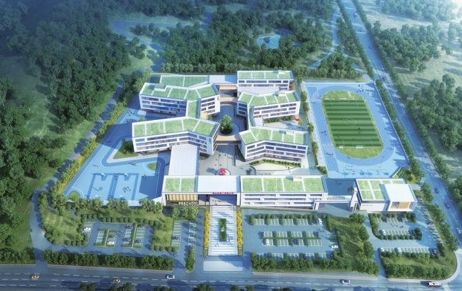 莱山区投用全市首个“地下接送体系”校园.jpg