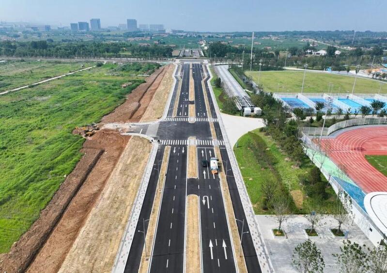 双向四车道,烟台两条城市次干路通车!.jpg