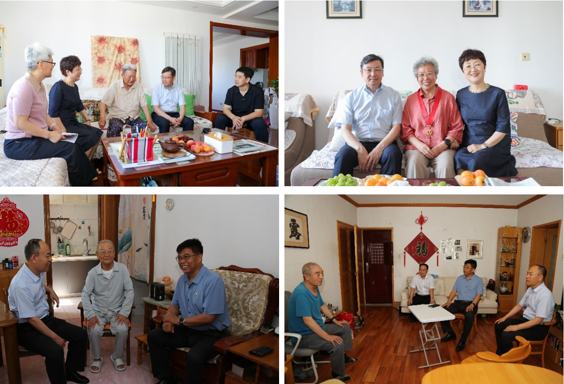 致敬老党员奋进新征程——烟台毓璜顶医院开展走访慰问“光荣在党50年”老党员活动