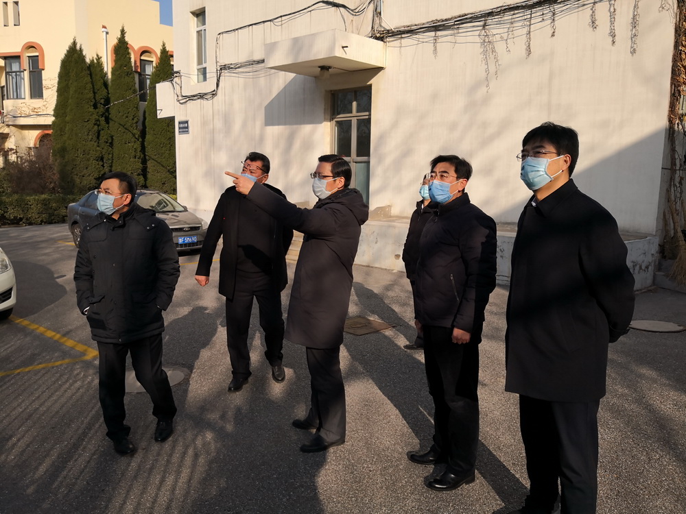 崔宗涛到学校检查疫情防控工作