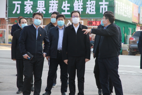 烟台市政府门户网站 莱阳市 市领导调研城区建设改造提升工作